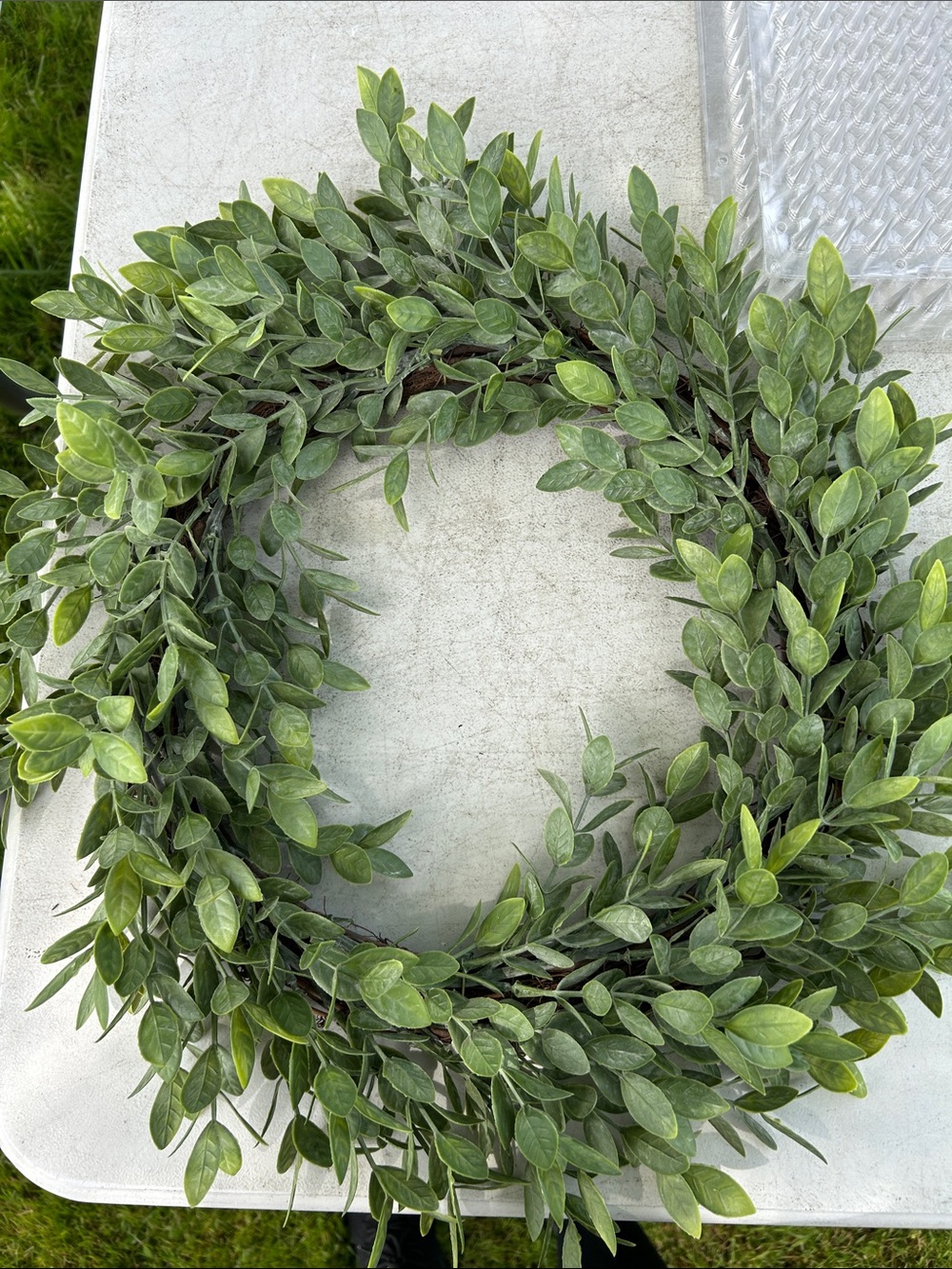 Green Eucalyptus Wreath - Classic Decorative Door Wreath